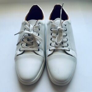 Stacy Adams White Casual Dress Sneakers Shoes Mens 10.5M